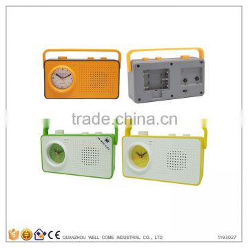 Plastic Cheap Hotel Digital Travel Alarm Clock Radio