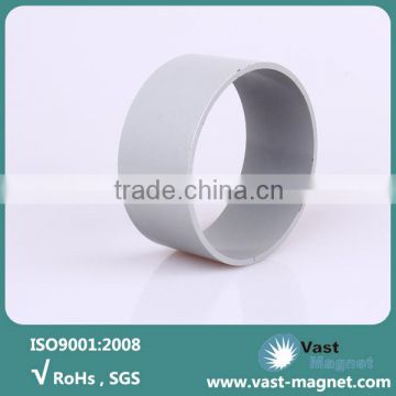 High quality bonded neodymium radial magnetization ring magnet