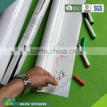 BSCI Factory supply high quality removable decorative flexible dry erase wall decal whiteboard sticker                        
                                                Quality Choice
                                                                 