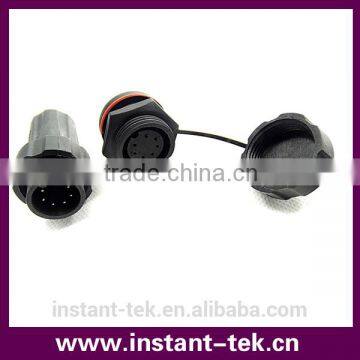 INST Plug and socked IP68 pin head connector 22mm M22