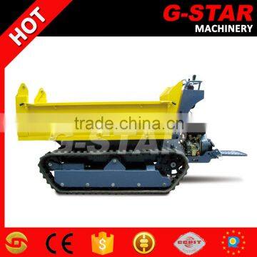 BY1000M Construction Tools ce Certificated Tracked Power Barrow