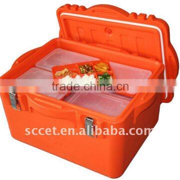 Food storage container for hot, lunch food case, food box