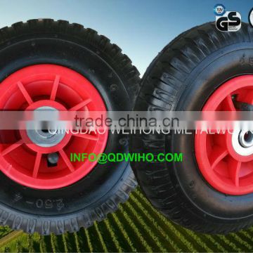 8inch global hot sales Pneumatic rubber wheel