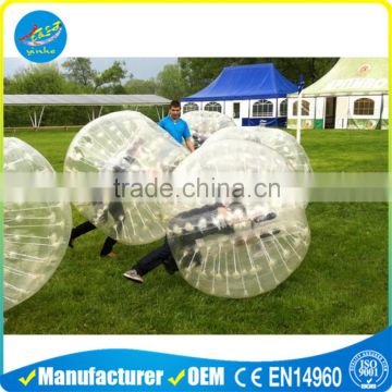 inflatable bumper ball body zorbing bubble soccer ball