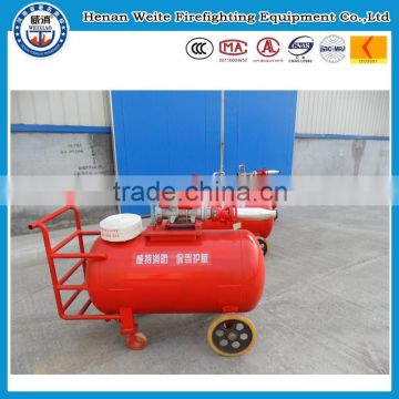 Portable mobile fire fighting equipment with fire hose china weite