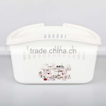 plastic basket, new plastic food basket,storage basket