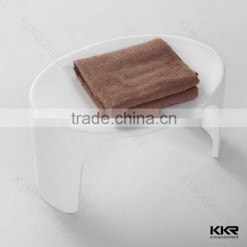 Resin Stone Stool solid surface bath stool