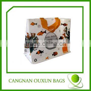 fashionable eco-friendly laminated eco pp woven bags