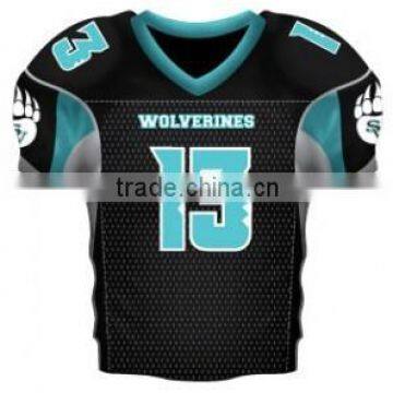 Youth Custom Tackle Twill Jerseys American Football Uniforms Sublimated