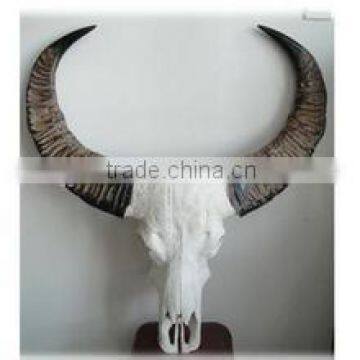 Modern Design Deer Head Buffalo Skull Resin Animal Head Wall Decoration photo-5