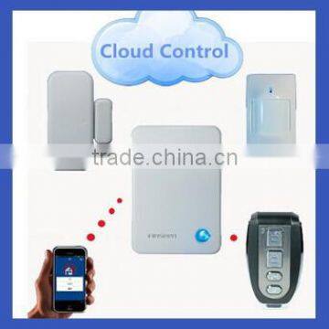 ODM/OEM service Cloud based IP Alarm System with 868mhz FSK technology