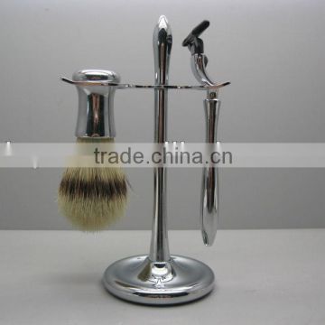 shaving brush stand badger brushes with razor