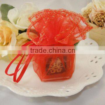 new product 2014 organza bag for tea china supplier