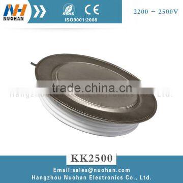 KK2500 2200-2500v 2500A Fast Thyristor Fast Switching Thyristor