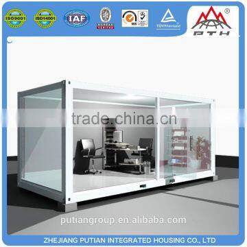 Top stackable PVC sliding window office container price