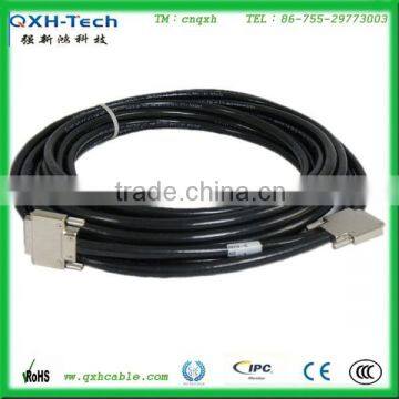 DB68 Pins SCSI cable Male to Male with male with stranded copper conductor