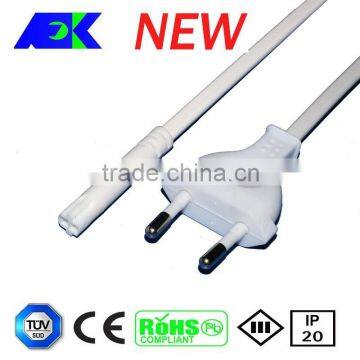 Led Pendant Light 250V 2.5A AC Power Cord Mikro-stecker Euro Plug to 250MP Male Connector