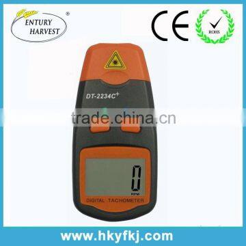 2.5 to 99,999 RPM Digital Laser Photo Non Contact auto Tachometer for engine dt-2234c