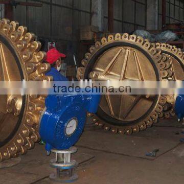 Lug Type Stainless Steel Center Line-type Soft Seated Sanitary Rubber Lined Butterfly Valve for Sanitary Valve photo-5