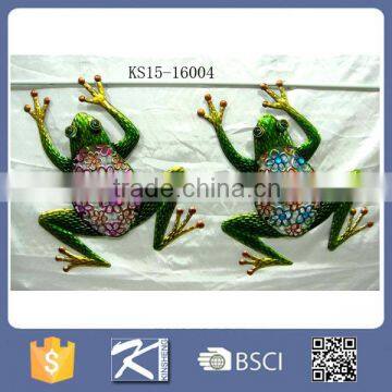 Top Workmanship Cheap Frog Metal Wall Art Decor