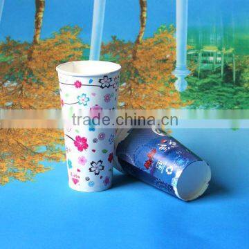 22oz eco friendly cold paper cup