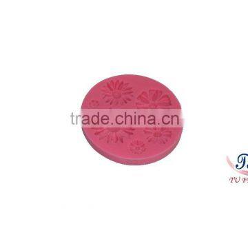 Novelty Kitchenware Maple Leaf Shape Silicone Fondant Cake Moulds for Kitchen Baking