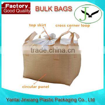 for Pakistan market 100% virgin pp waterproof 1000kg bulk bag from China shandong