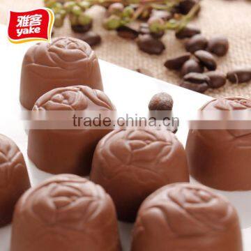 Wonderful sweet chocolate with rose shape and good price