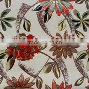 3D laser tablecloth pvc tablecloth in roll beautiful design with flowers