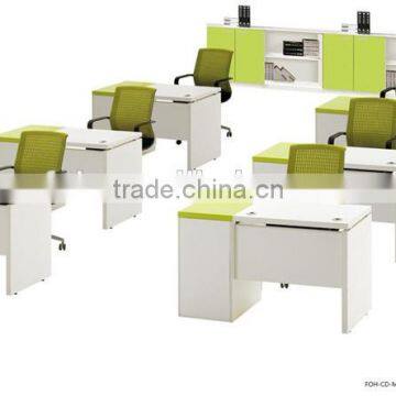 office furniture suppliers white and green staff table italy FOH-CD-M1206