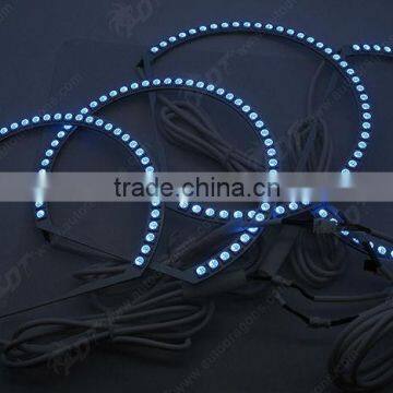 Multi-Color RGB LED Angel Eye Halo Rings For BMW E46 3 5 7 Series Headlight
