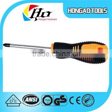 cross-head screw driver ,flat screw driver,screwdriver with PP and TPR