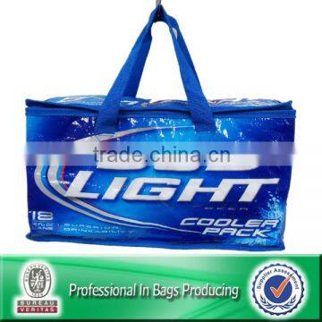 Lead-free Non Woven Insulated Cooler Beer Bottle Bag