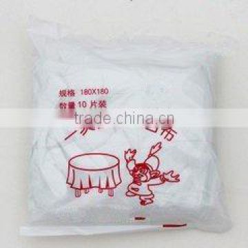 Disposable PE table cloth