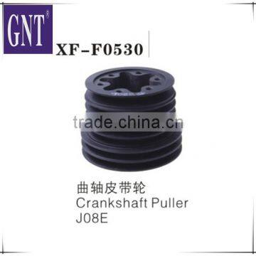 excavator crankshaft pulley for J08E