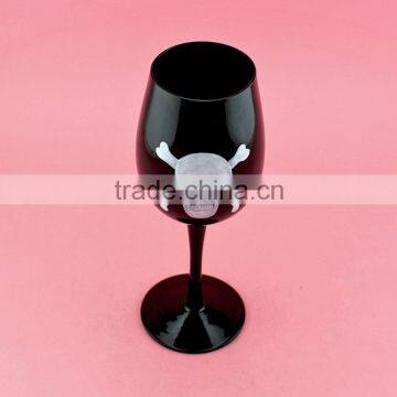 High Quality Champang Wine Glass With Painting Hot Sale photo-3