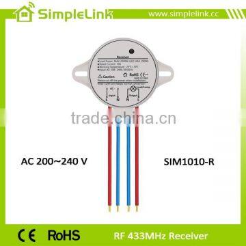 Wireless AC220 RF 433MHz Receiver