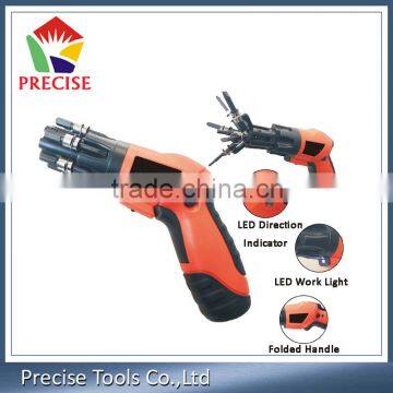 Multi-function Folded Handle mini cordless screwdriver