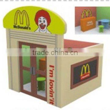 Cute Children Wooden Playhouse With Best Quality BH14808