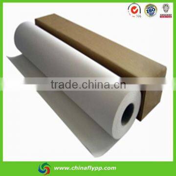 FLY china supplier Solvent Wall Paper-Glossy White Embossing, inkjet printing material wall paper