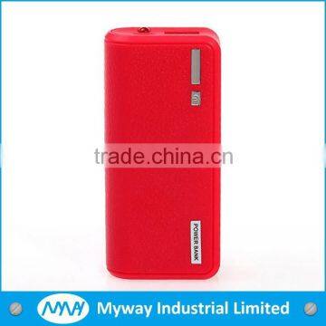 Bulk items wallet style external battery charger / mobile battery power bank 5600mah for custom branding