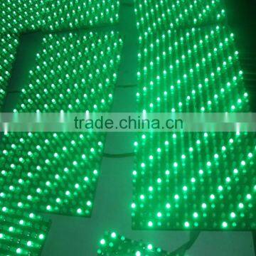High definition giant led module P10 green color led display module