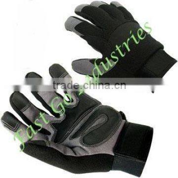 Real Goat Skin Leather Mechanic Glove