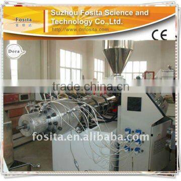 PVC pipe conical twin screw extruder automatic control