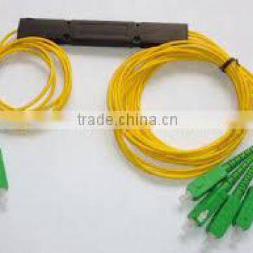 Fiber Optic Splitter Coupler With Pigtails Steel Tube Package Or Box Package Single Mode Multi Mode Fiber Optical Splitter