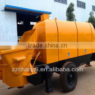 Popular in Alibaba!!! XHBT-15S small portable concrete pump,concrete mixing pump,concrete pump with mixer