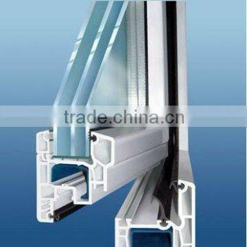 Aluminium profile with heat insulation for window