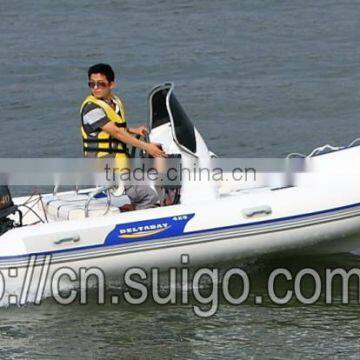 Motor Boat /RIB Boat/pvc Boat/Leisure Boat/Inflatable Fiberglass Boat photo-2