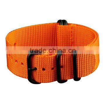 Infantry Sport Orange Zulu 22mm Nylon Fabric Watch Straps photo-5