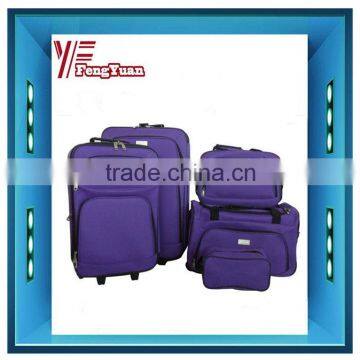 2015 china  5 PCS trolley bag luggage set/cute lightweight trolley luggage/new design luggage trolley